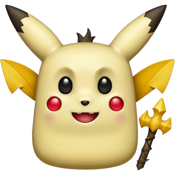 Me gustaría que hagas un emoji de un pokemon que se llama mimikuu pero que sea como el pokemon  emoji
