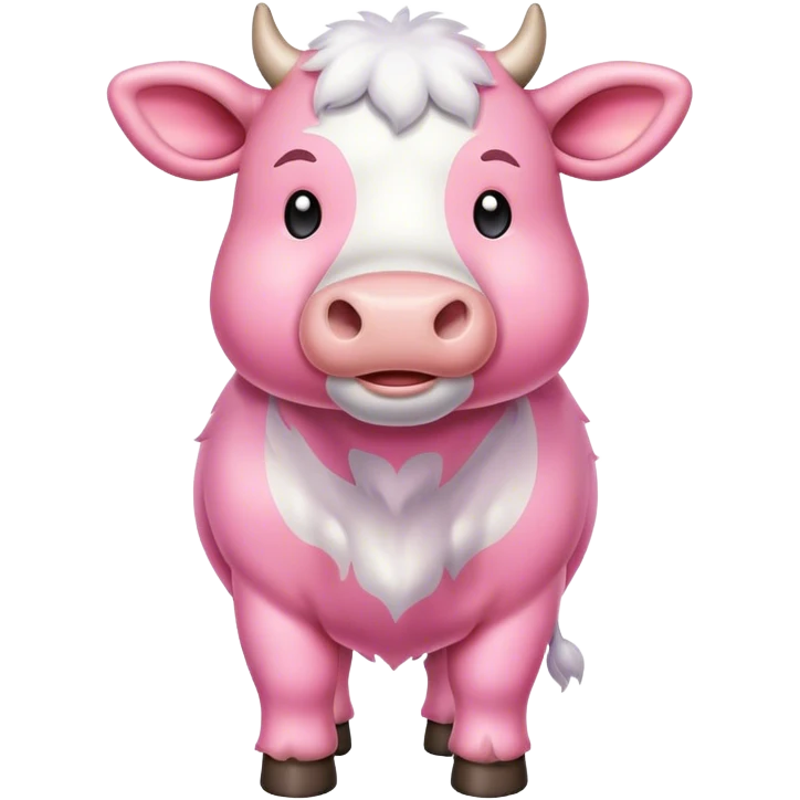 pink cow emoji