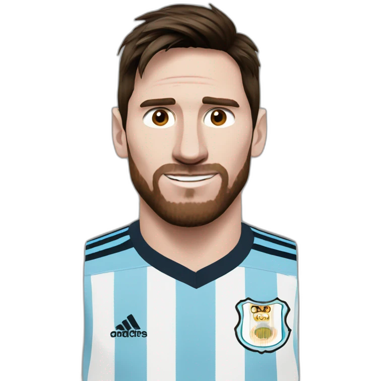 messi argentina emoji