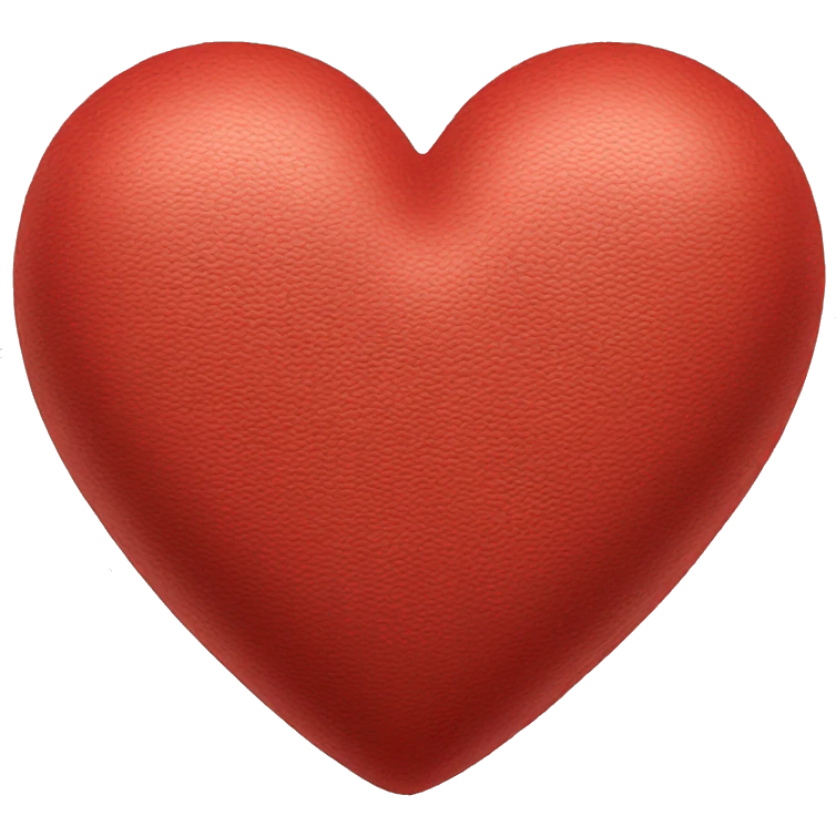 Red heart emoji