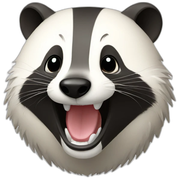 badger-smiles emoji