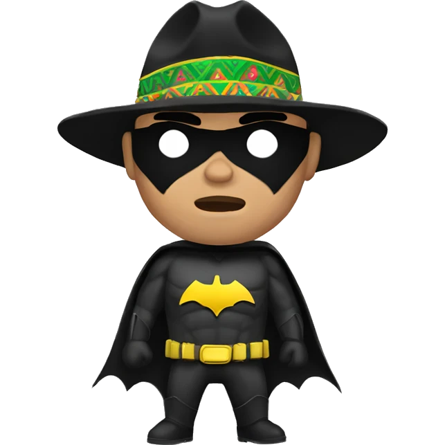 Mexican Batman  emoji