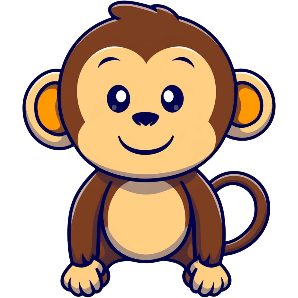 happy monkey emoji