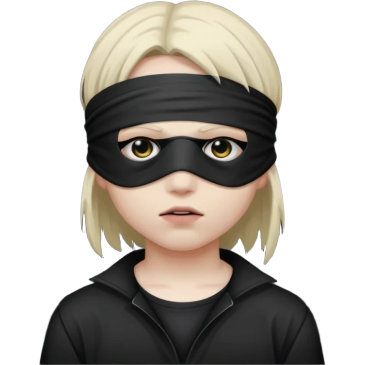 blindfolded emo emoji