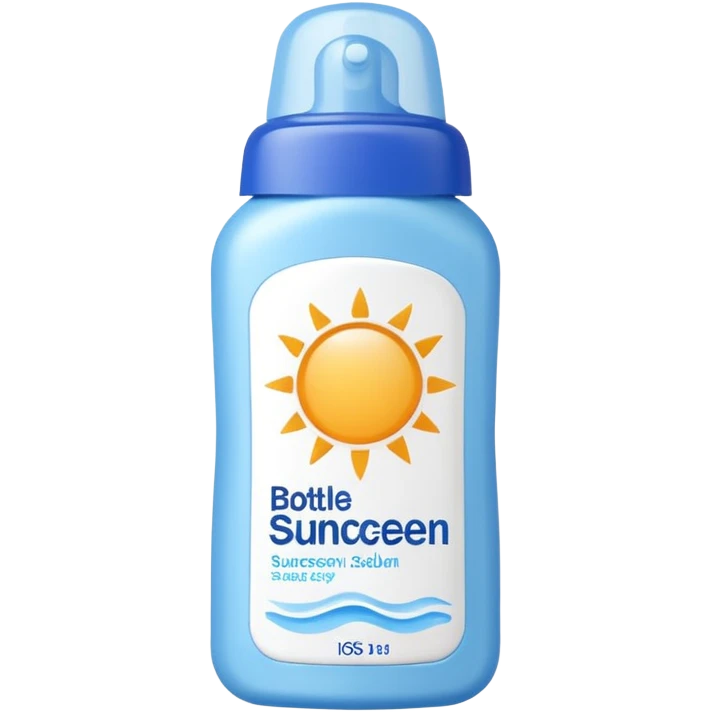 Sunscreen emoji