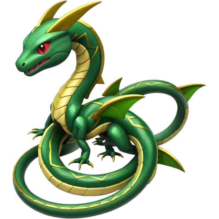 Pokemon  legendary Rayquaza emoji
