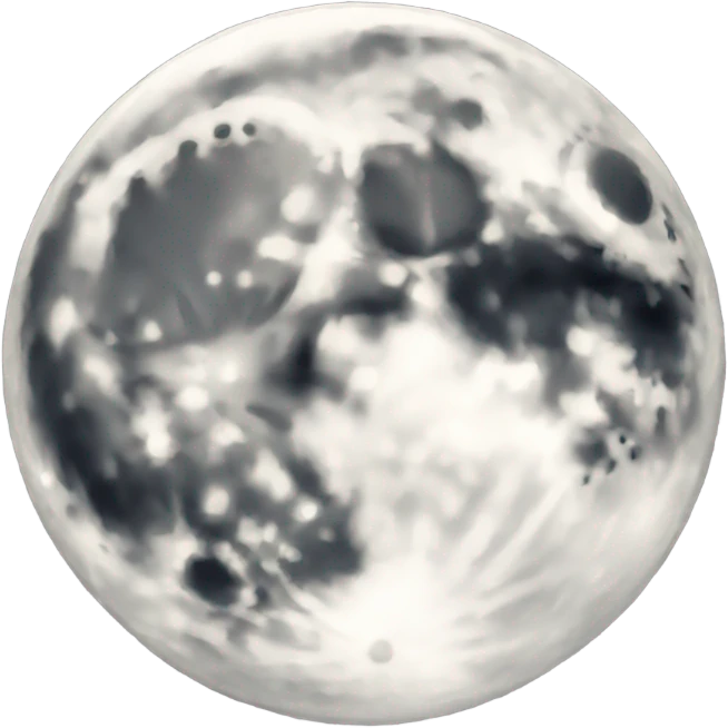 Beautiful moon emoji
