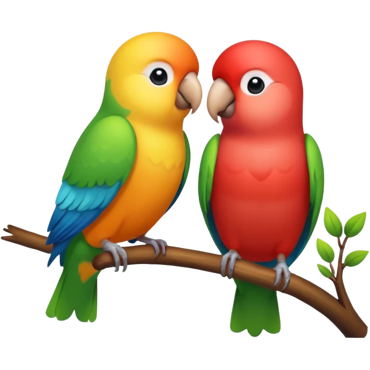Lovebirds emoji