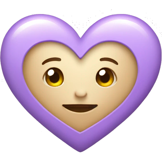 Light Purple Heart emoji