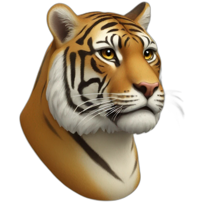 Tigre sur loutre emoji