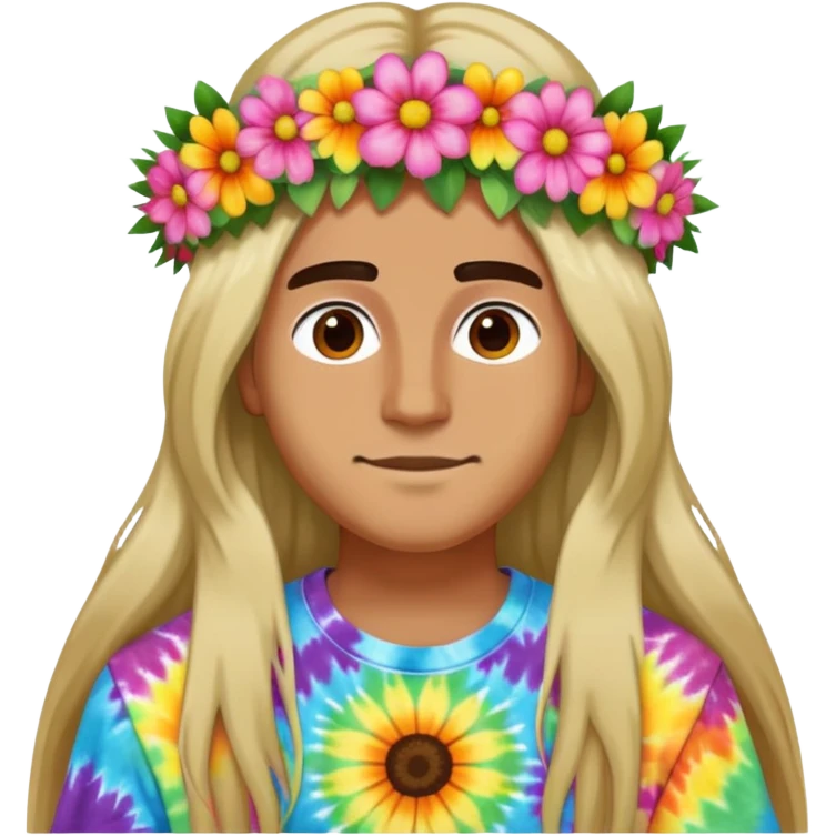 Hippie emoji