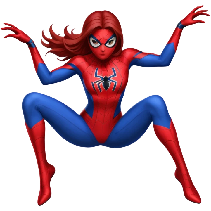 Spiderwoman emoji