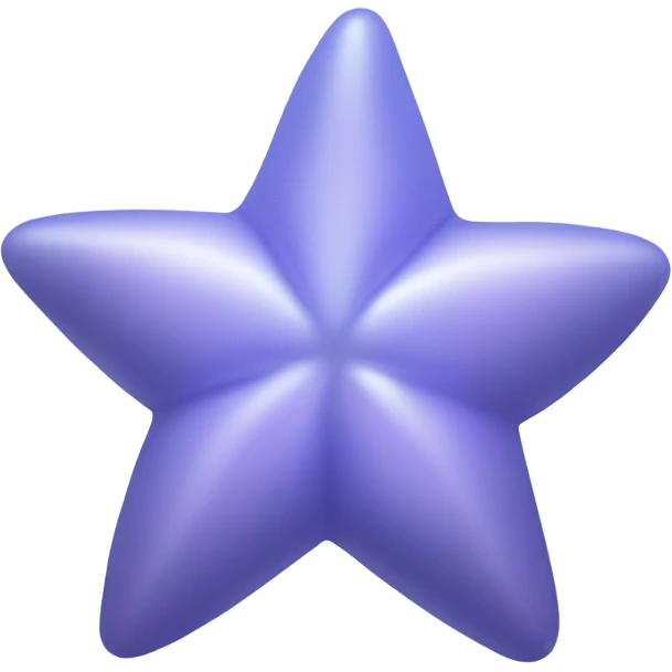 periwinkle star  emoji