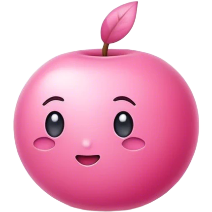 Pink  emoji