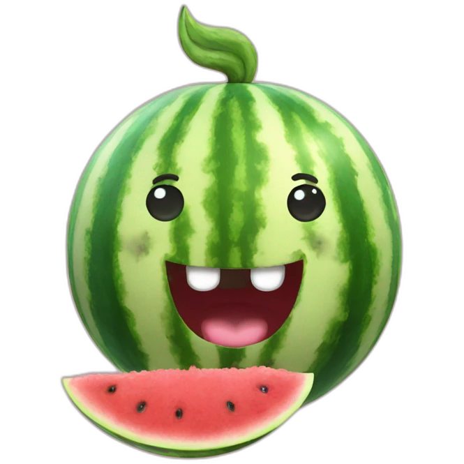 unicorn watermelon emoji