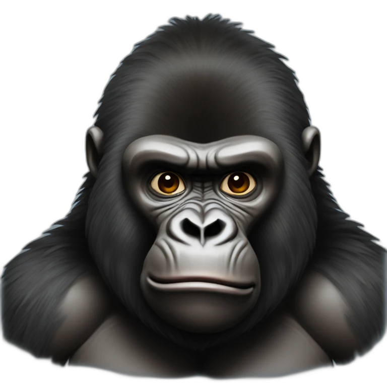 Gorille macho emoji