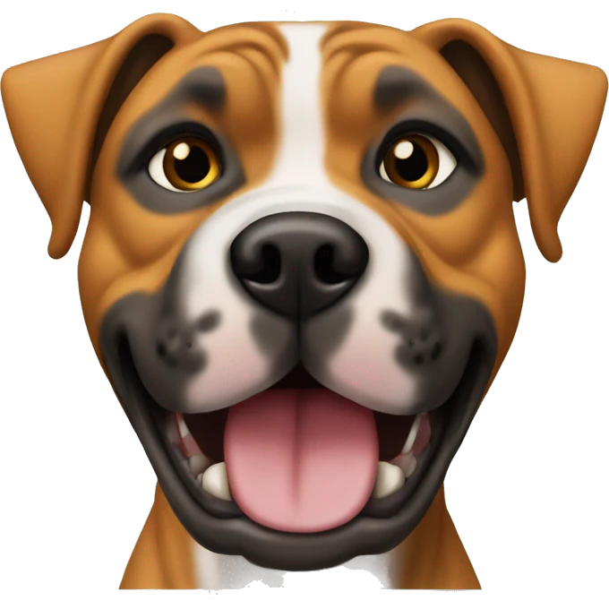 Staffordshire bull terrier tigrato emoji