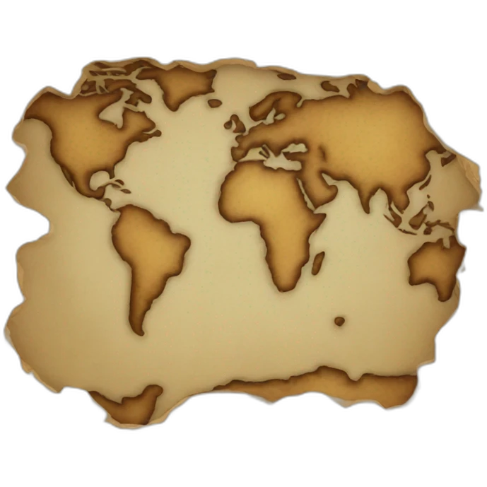 old world map emoji