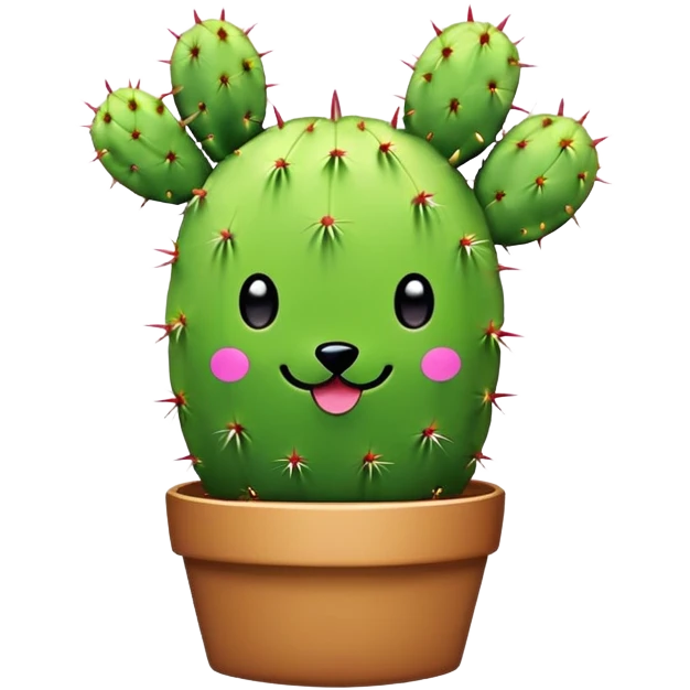 toki doki cactus  dog emoji