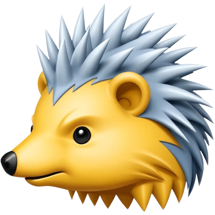Essentially, the Libertarian porcupine logo. emoji