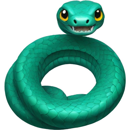 teal snake leviathan emoji