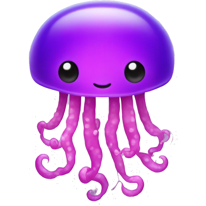 pink and purple jellyfish emoji