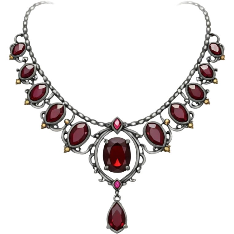cursed necklace emoji