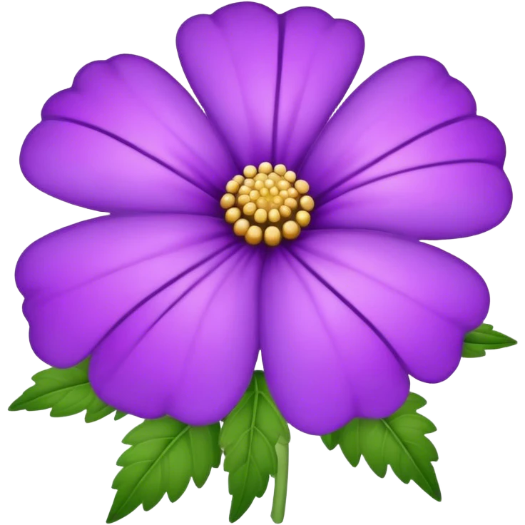 big verbena flower, single emoji