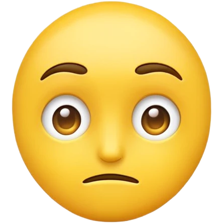Classic emoji side eye emoji
