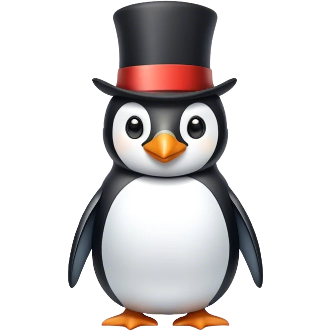 Merge a 🎩 and 🐧 emoji