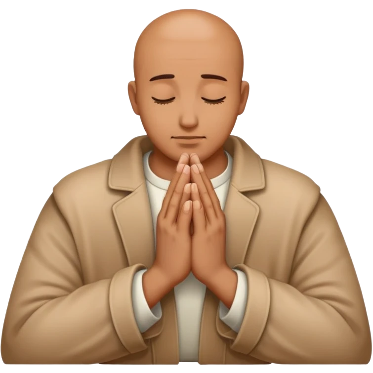 Praying hands emoji