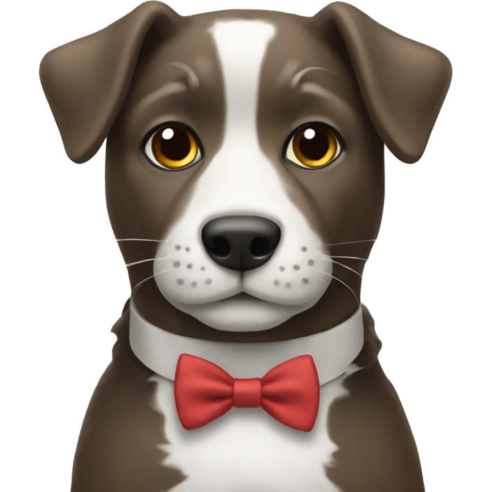Korgi with bow tie  emoji