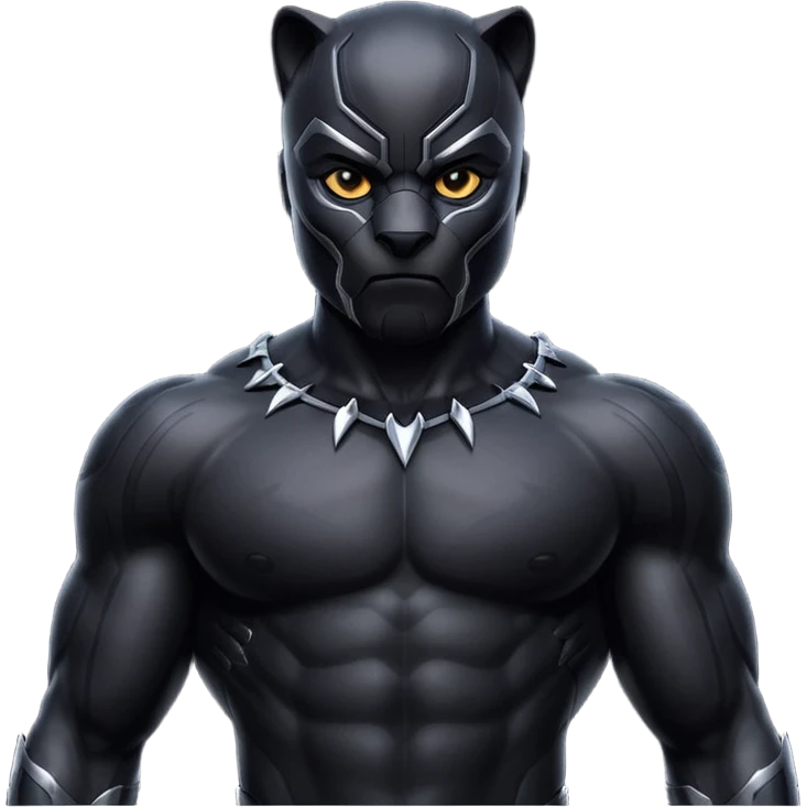 Black panther emoji emoji