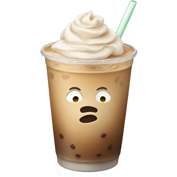 iced latte  emoji