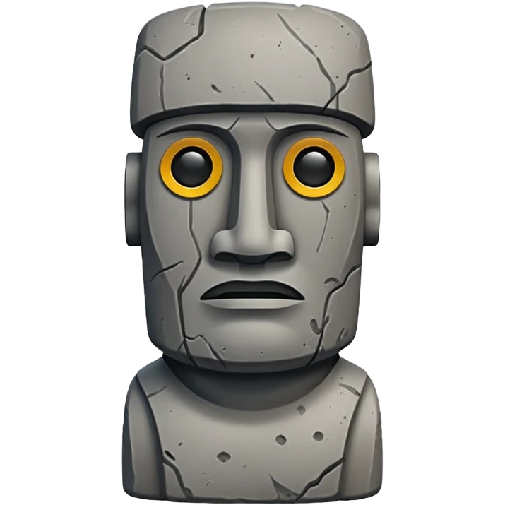 Moai emoji