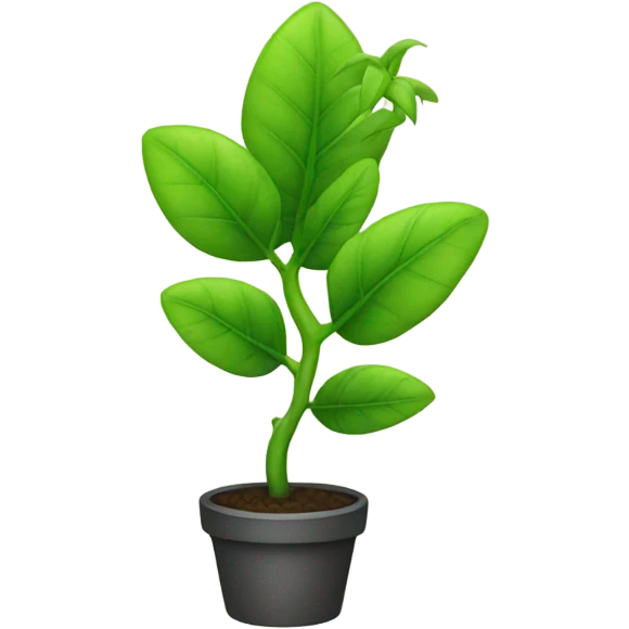 Green plant emoji
