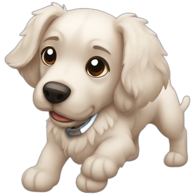 Cachorro resgate emoji