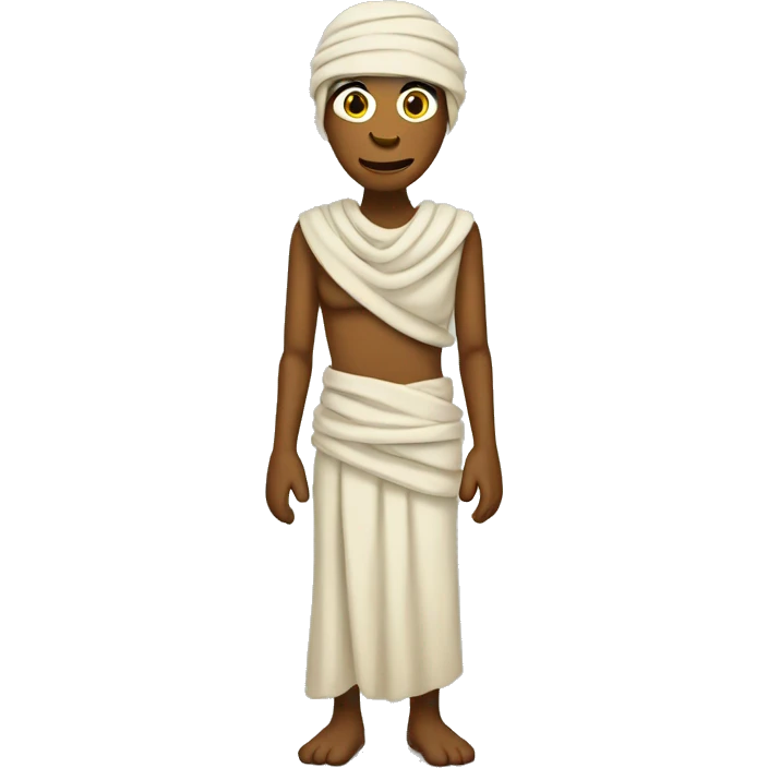 a standing mummy emoji