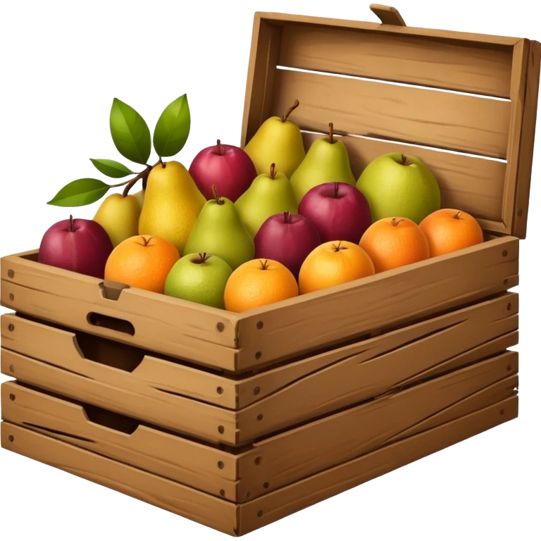 a fruit box empty emoji