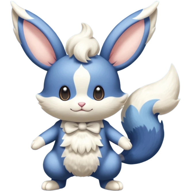 Meowstic-Buneary-Minccino-fusion emoji