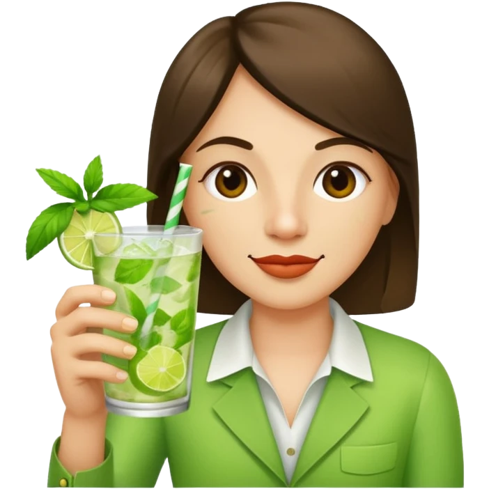 mojito drunk emoji