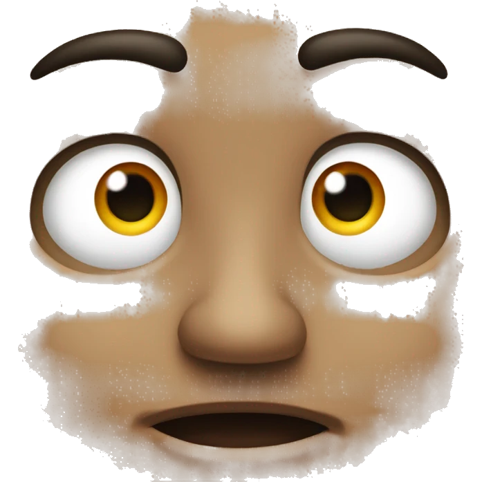 Large, expressive eyes, vibrant colors, and exaggerated facial expressions. emoji