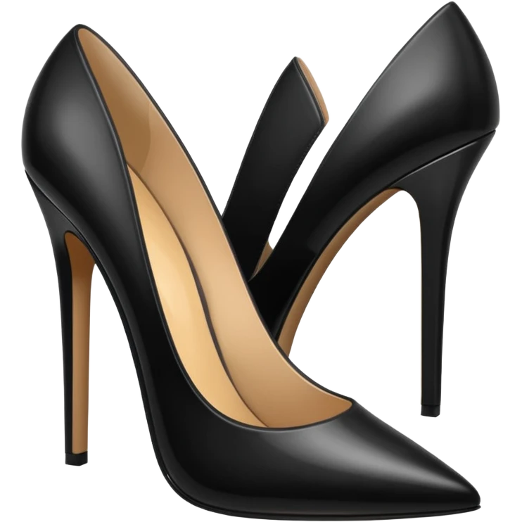 black high heels emoji