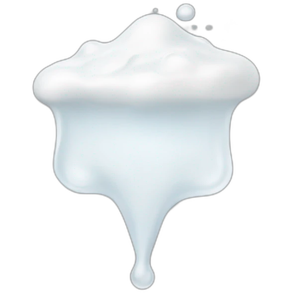 White liquid emoji