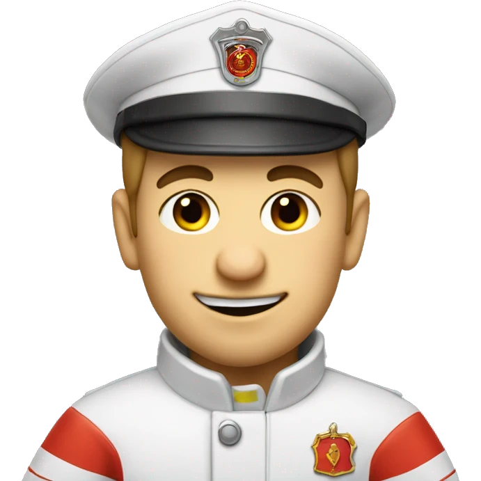 Feuerwehr mann als ratte  emoji
