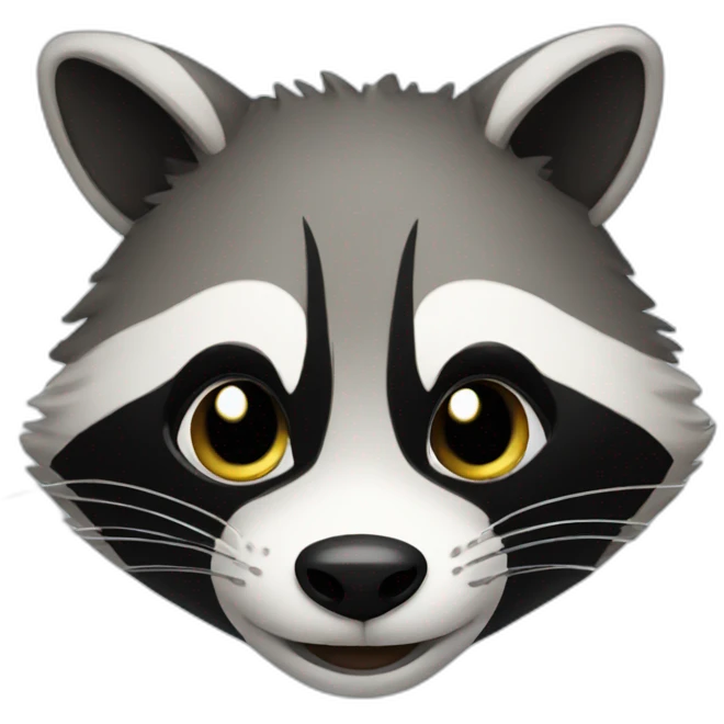 smile game raccoon emoji