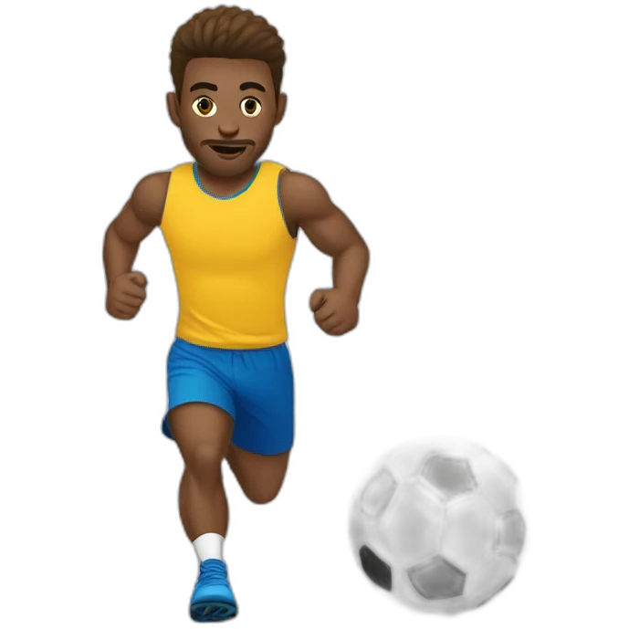 Jogando bola  emoji