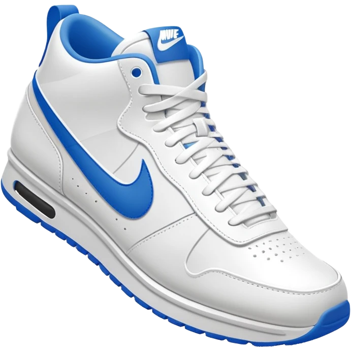 3d style white nike sneakers emoji