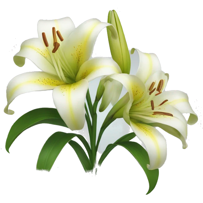 Flowers Lilies emoji
