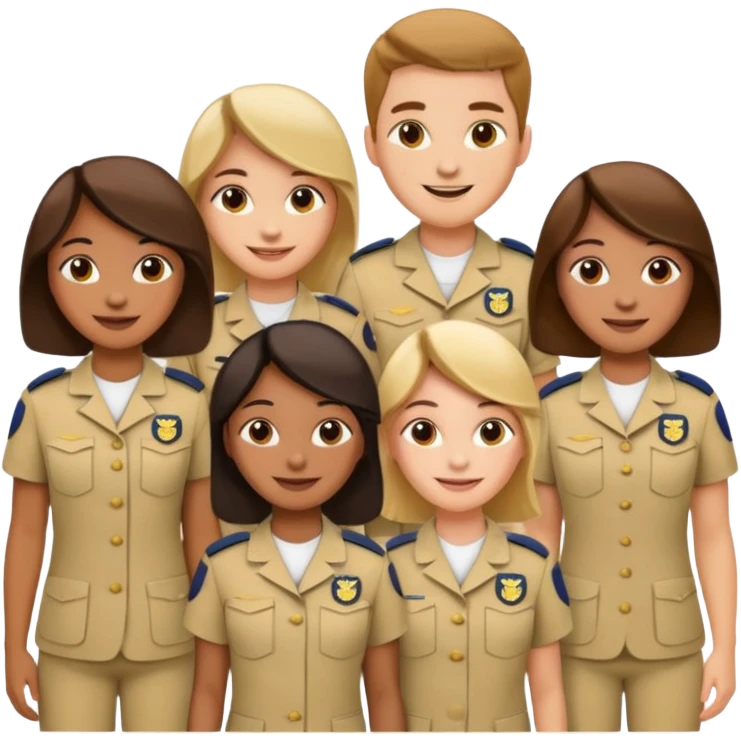 équipe de staff emoji